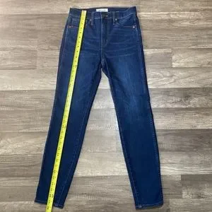 Madewell Jeans Madewell Highrise Skinny Jeans In Tarren Wash